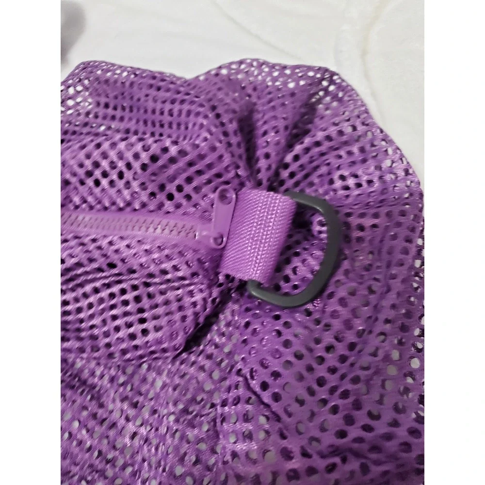 Sportime Violet Oversized Mesh Duffel Bag 37